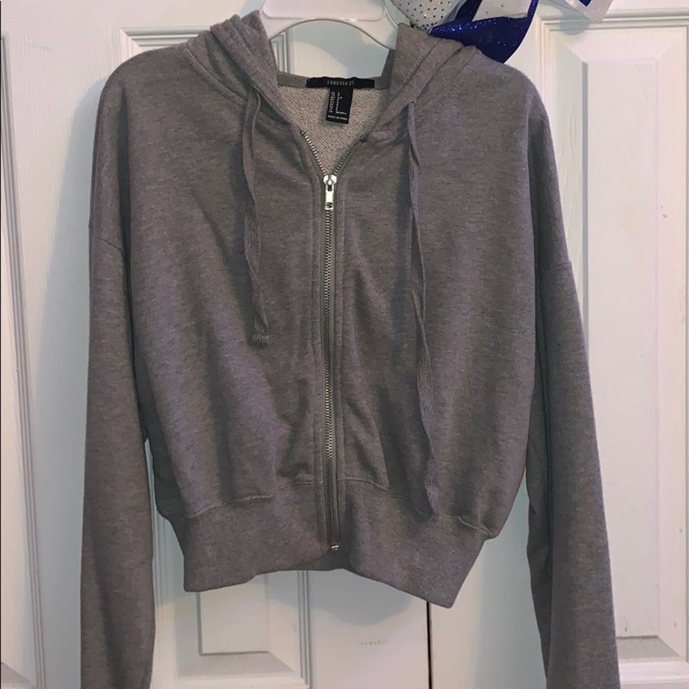 Forever 21 Cropped Hoodie